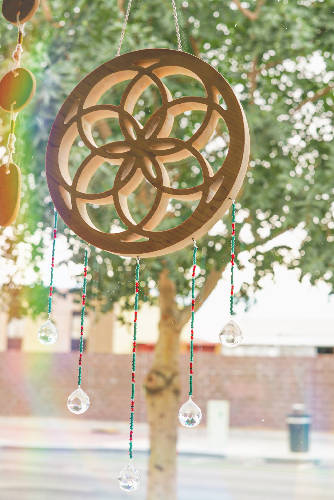 Flower of Life Suncatcher