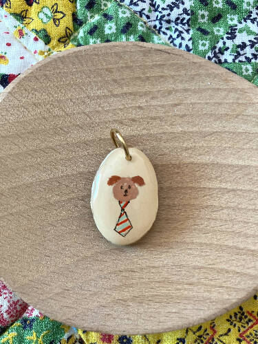 Handmade charms/dog/dress/swan/fish
