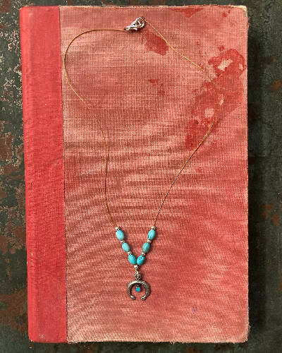 Antique Naja Turquoise Necklace