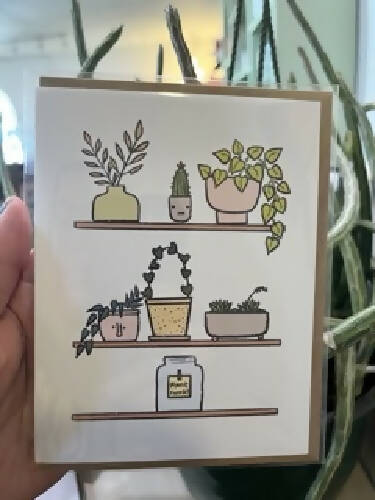 Plant Greeting Card