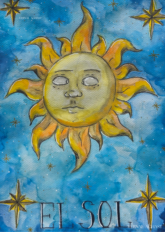 El Sol Art Print