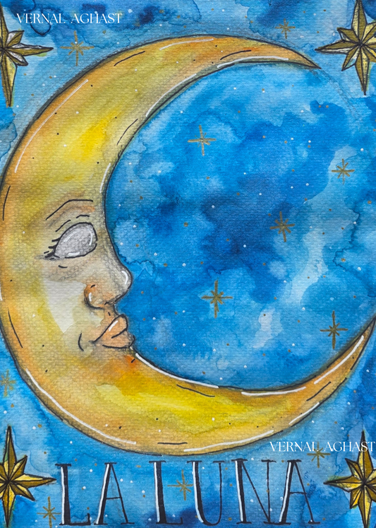 La Luna Art Print