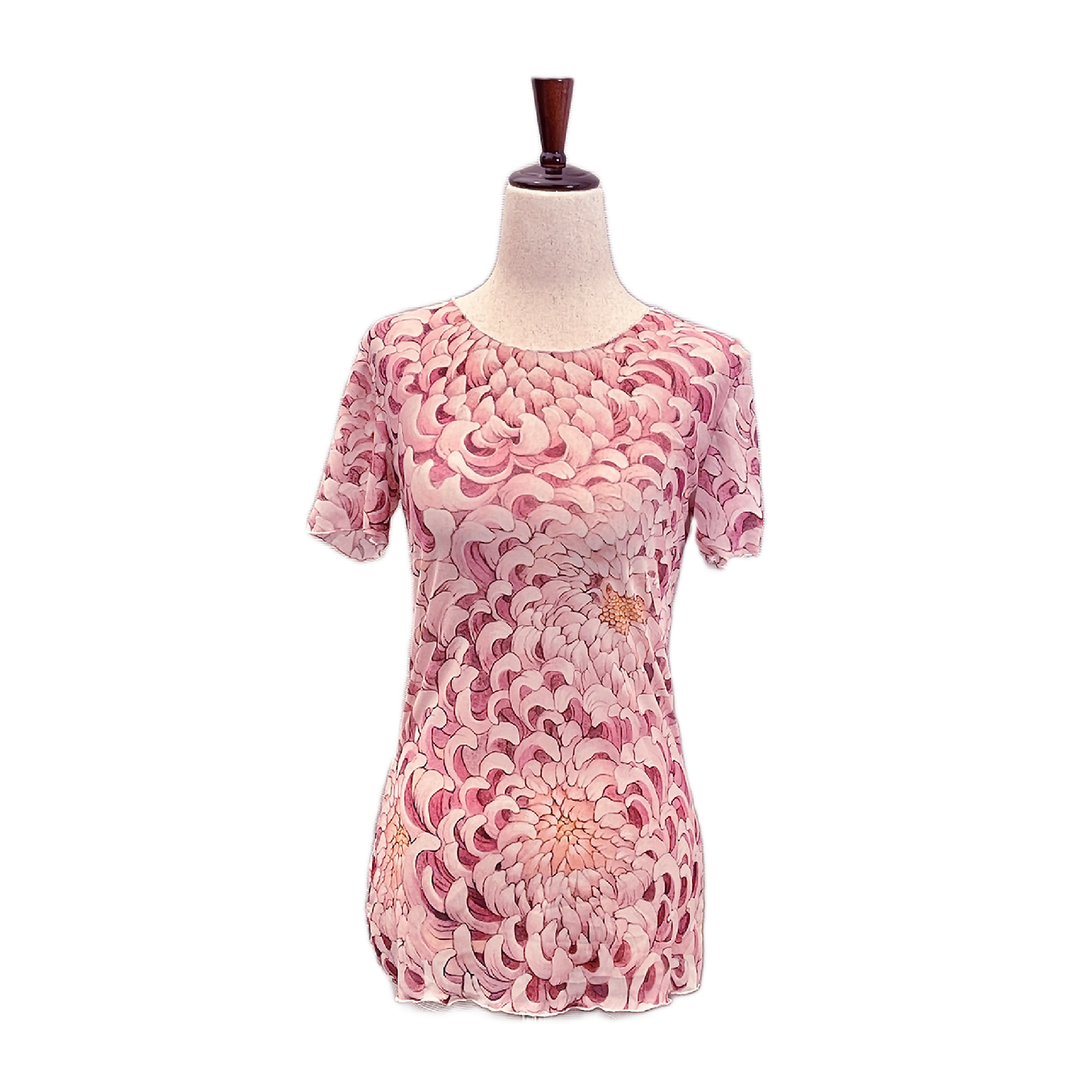 Chrysanthemum- Artist Edition Short Sleeve Blouse