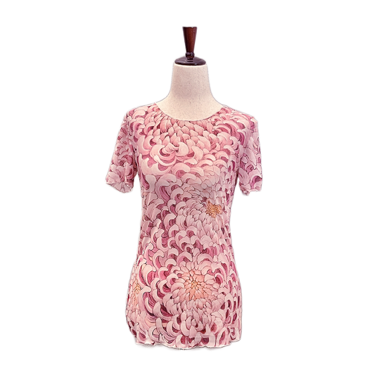 Chrysanthemum- Artist Edition Short Sleeve Blouse