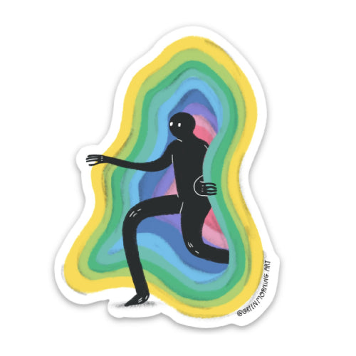 Portal Guy Sticker