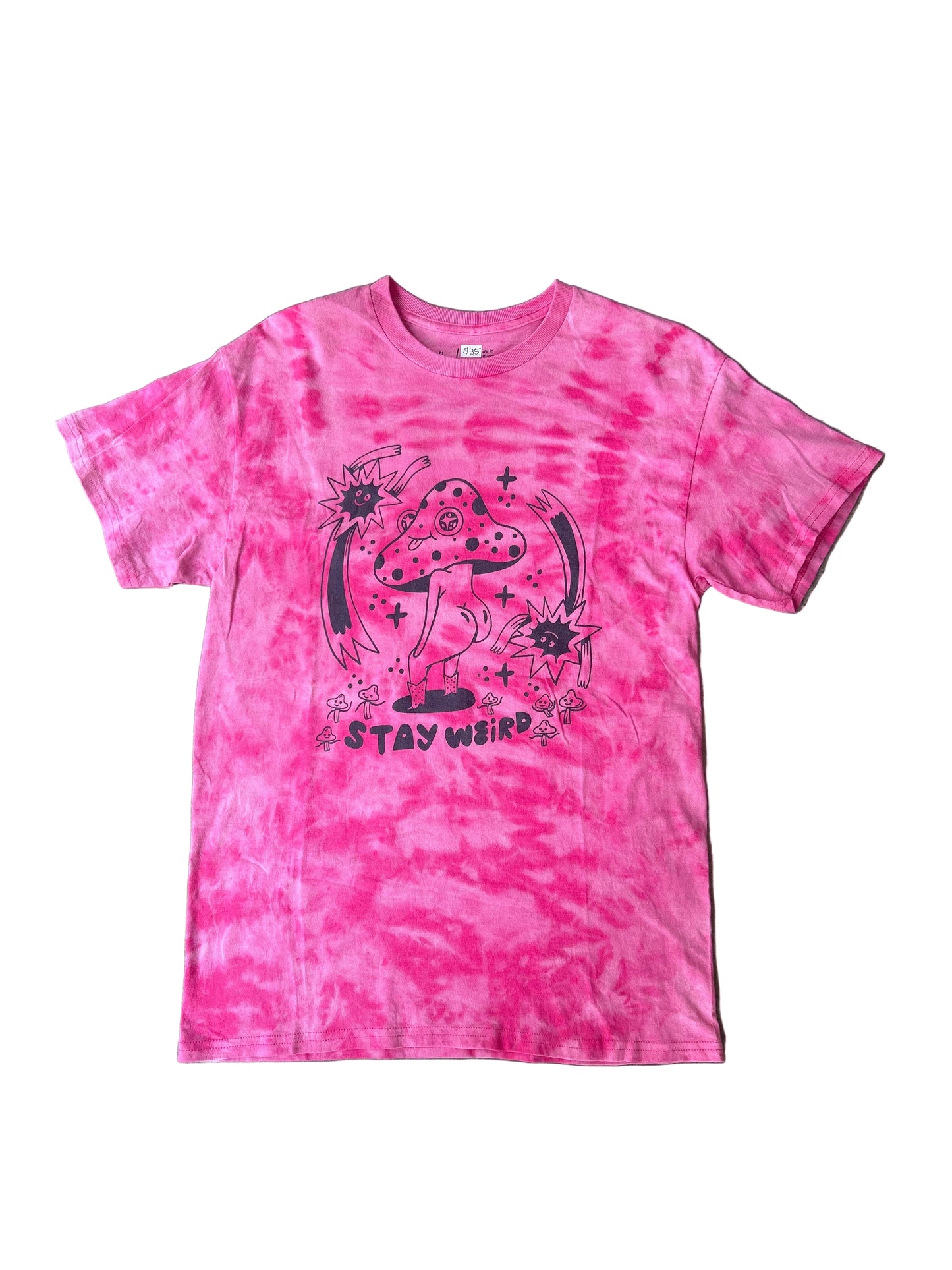 Booty Mushroom T-Shirt (stay weird)