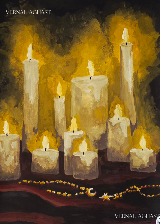 Golden Glow Art Print