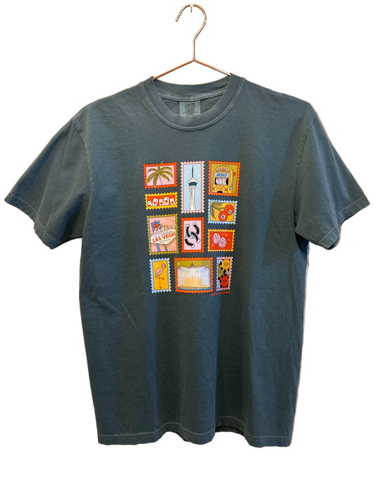 Stamped Vegas Tee