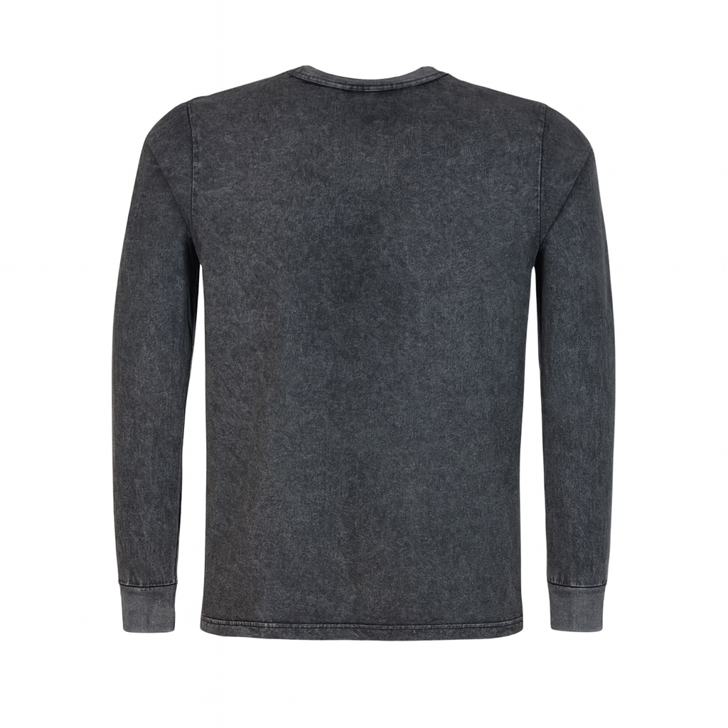 Acid Wash Long Sleeve Tee