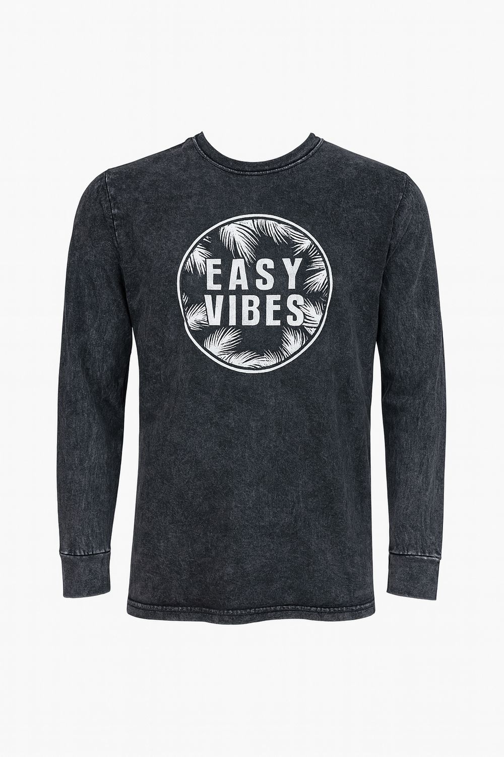 Acid Wash Long Sleeve Tee