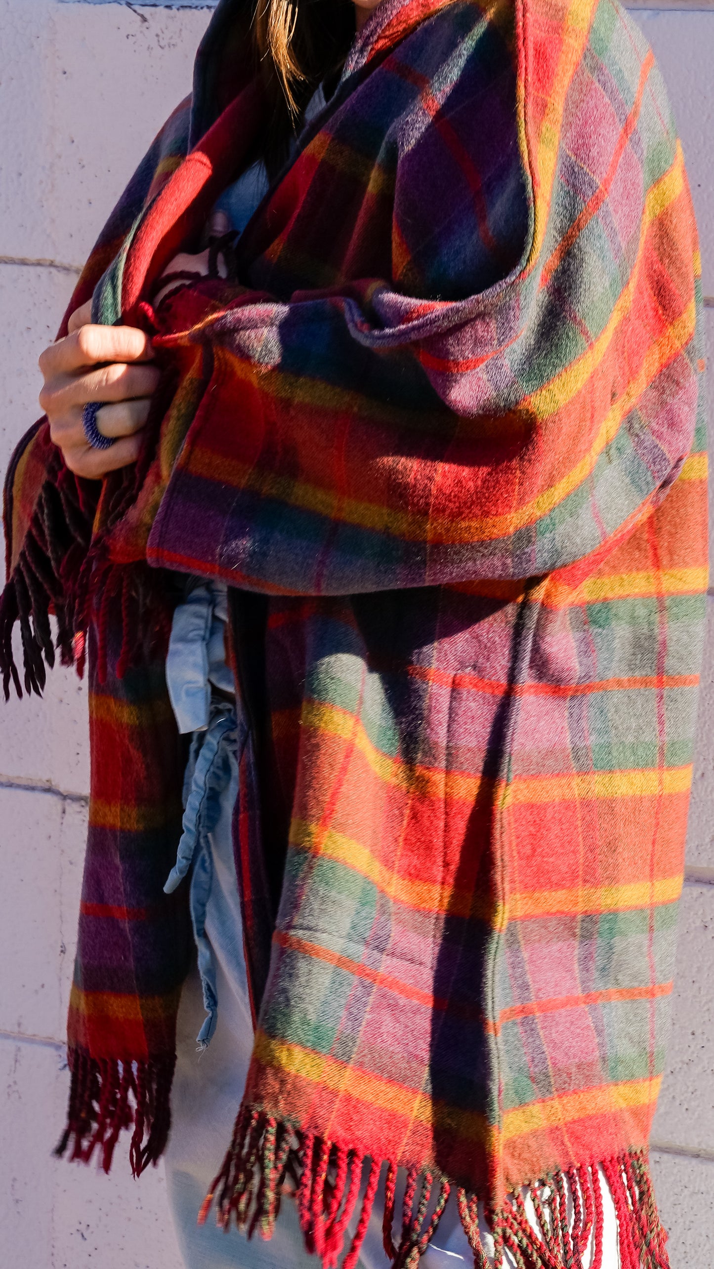 The Canyon Cardigan- 100% Virgin Wool - reversible