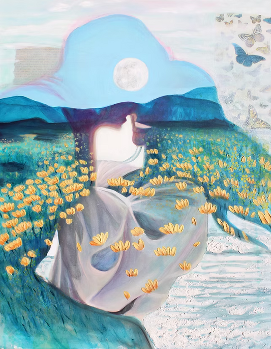 Moonlit Meadow Print