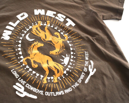 Wild West Horses T-shirt (IUnisex)