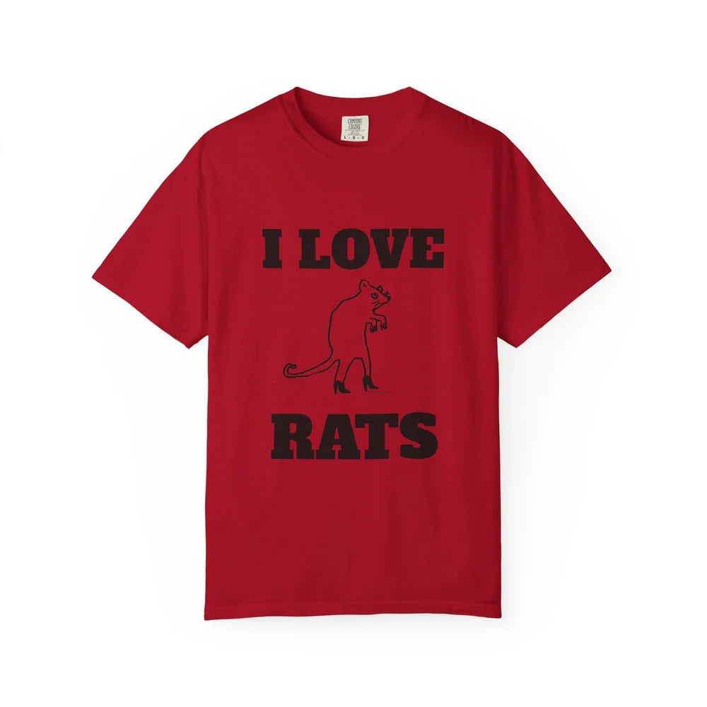 I love rats tee