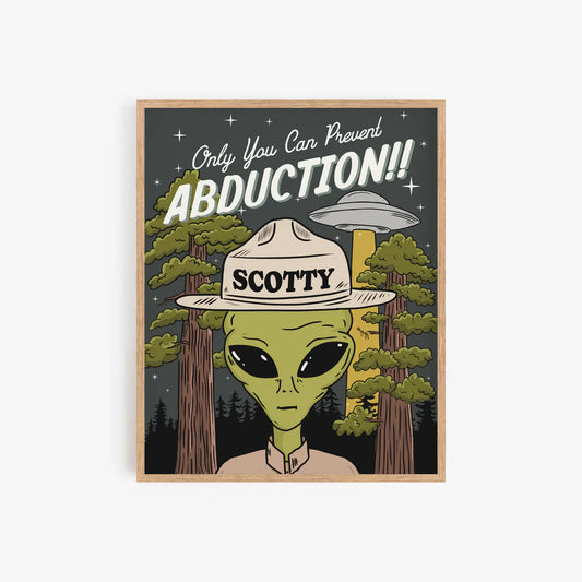 Abduction 8x10 Art Print