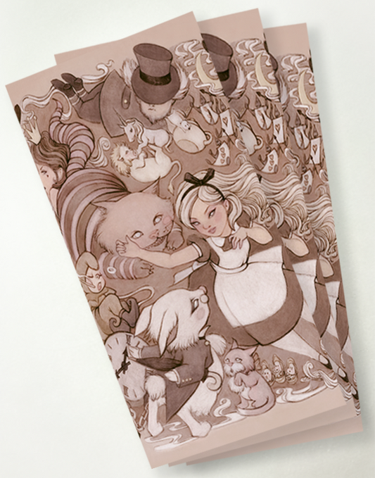 Alice in Wonderland - Notecard | Bookmark
