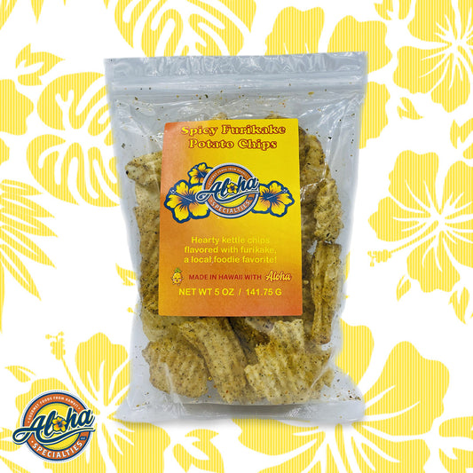 Spicy Furikake Potato Chips 5oz.