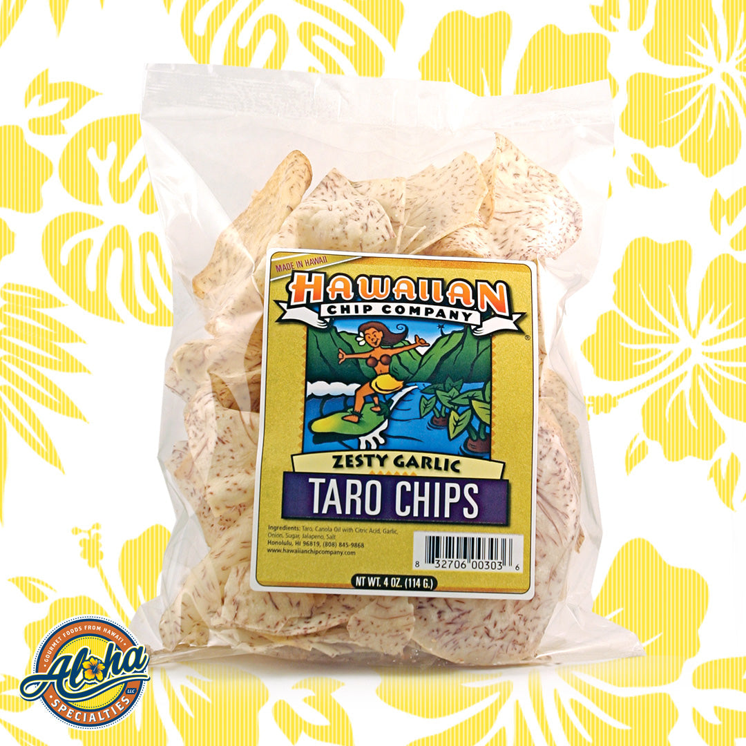 Garlic Taro Chips