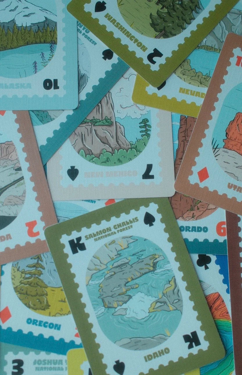 Public Lands Deck of Playing Cards