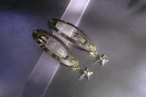 Molten Star Hair Clips