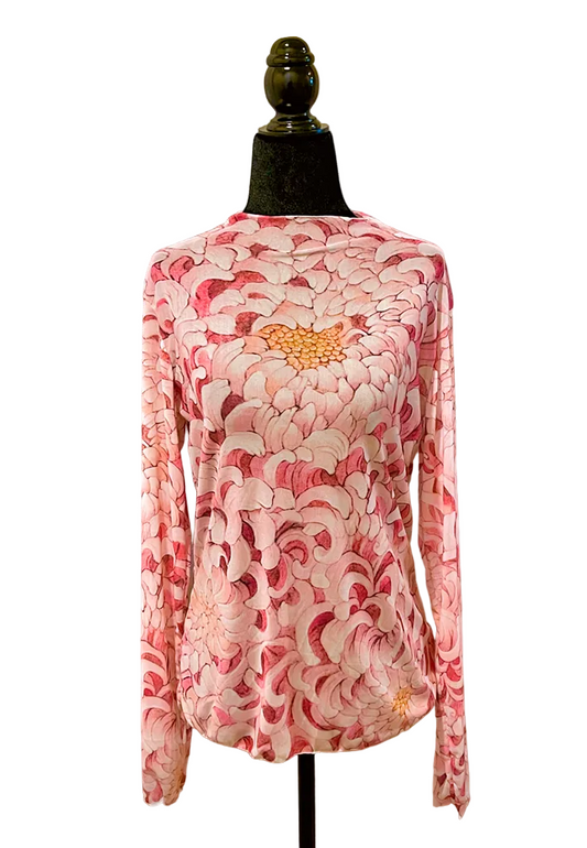 Chrysanthemum - Limited Edition Sheer Blouse