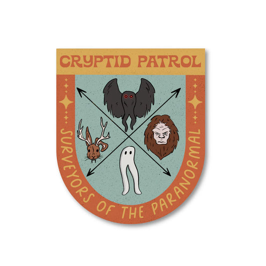 Cryptid Patrol Vinyl Sticker