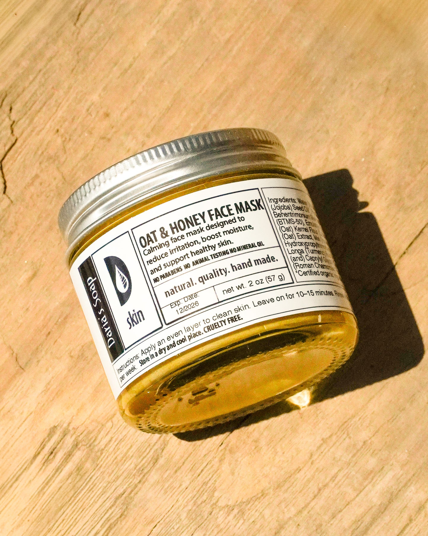 Oat & Honey Face Mask