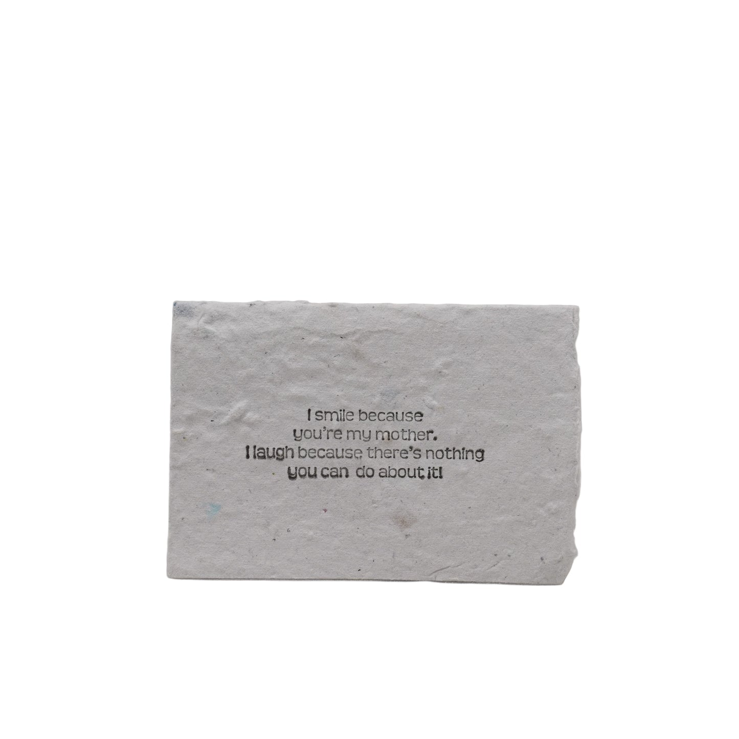 Wild Flower Seed Paper Card