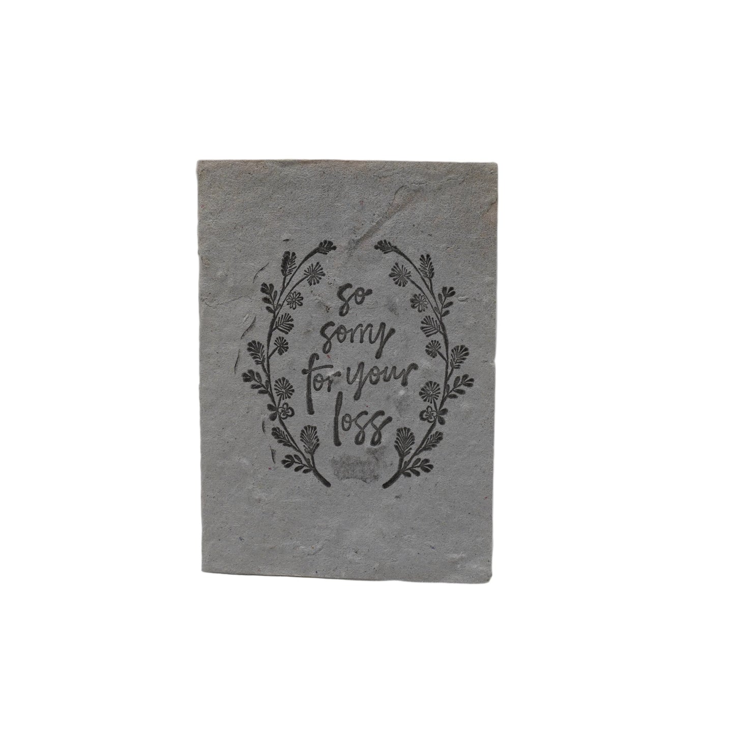 Wild Flower Seed Paper Card