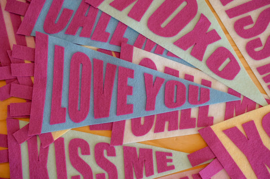 Valentines Mini Pennant
