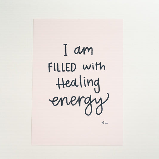 Healing Energy Print