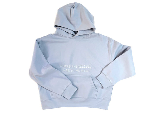 Desert Meets the Hills Embroidered Hoodie Sweatshirt (women)