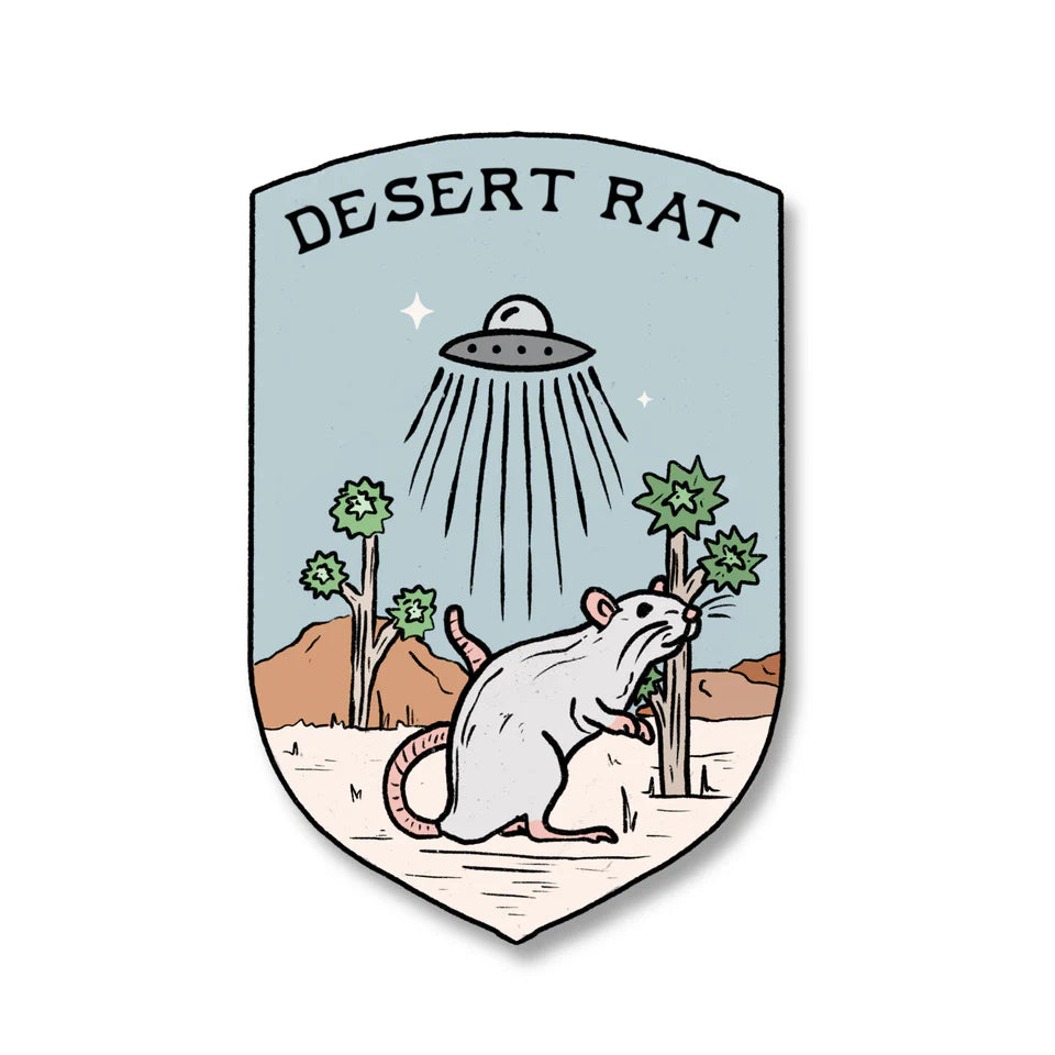 Desert Rats Vinyl Sticker