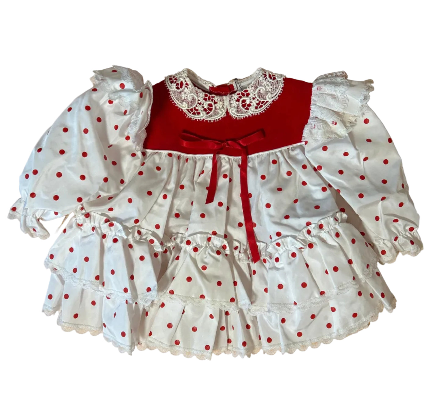 Vintage Keiki Bryan Polka Dot Dress