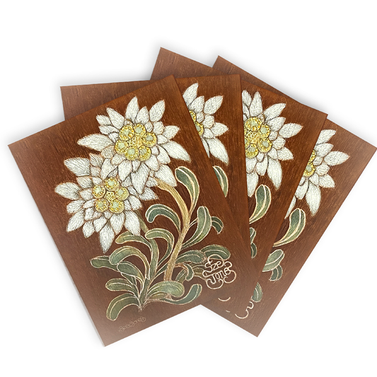 Edelweiss - Art Print (11"W x 14"H)