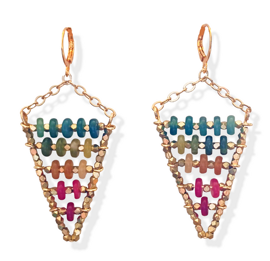 Talula Diamond drop earrings