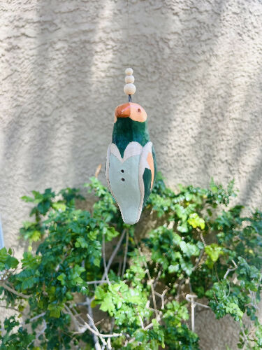 Ceramic Bird Mobile