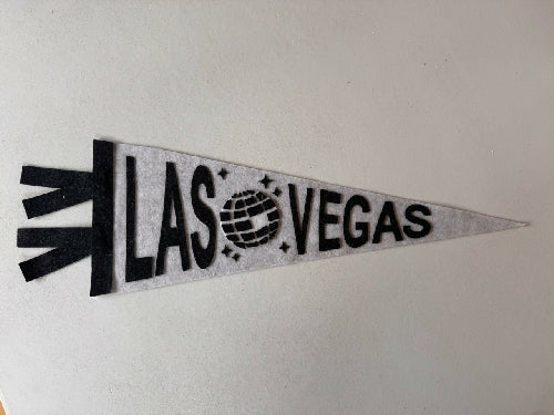 Las Vegas Felt Pennant