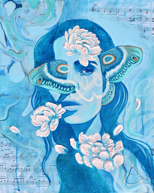 "Azure Angell” Print