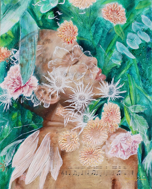 Blooming Wings Limited Edition 16” x 20” Print