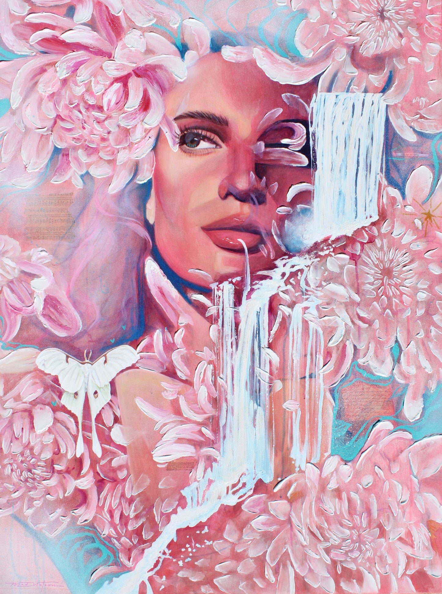 “Flowering Falls” Print