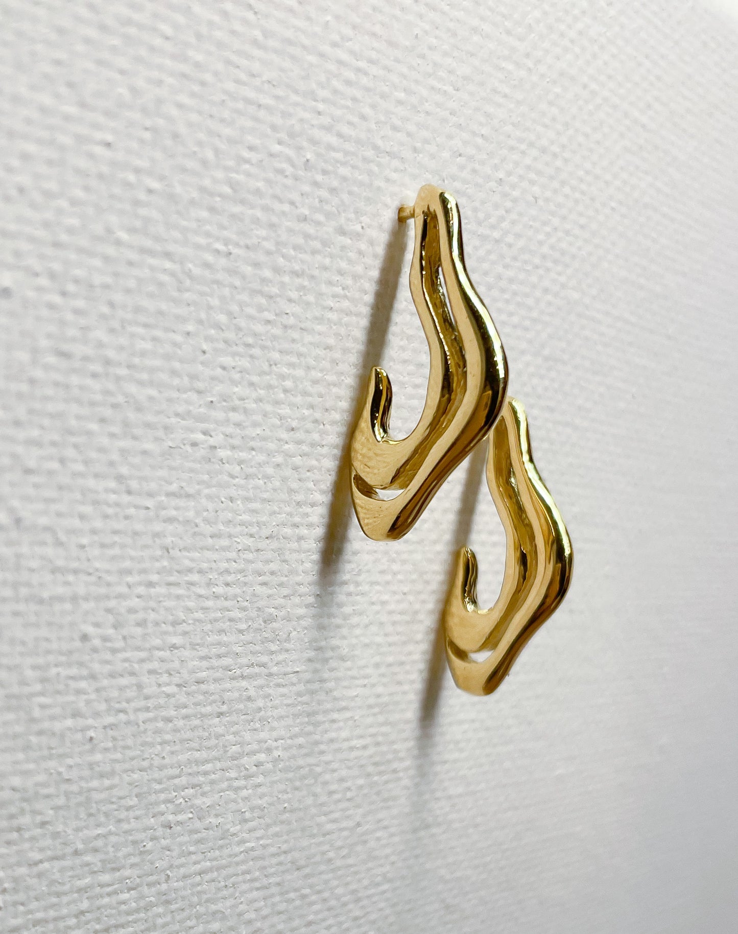 Freeform Drip Earrings