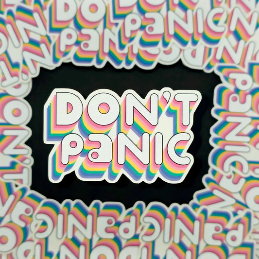 Don’t Panic sticker