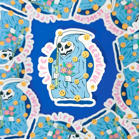 Life is Beautiful Sticker
