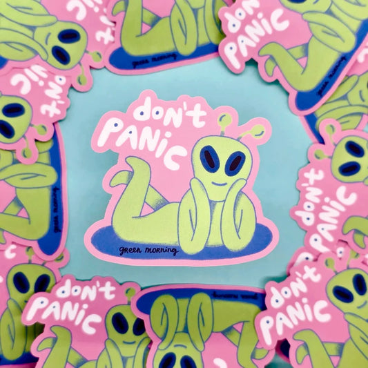 Don’t Panic Sticker