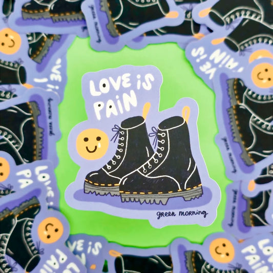 Love is Pain Sticker
