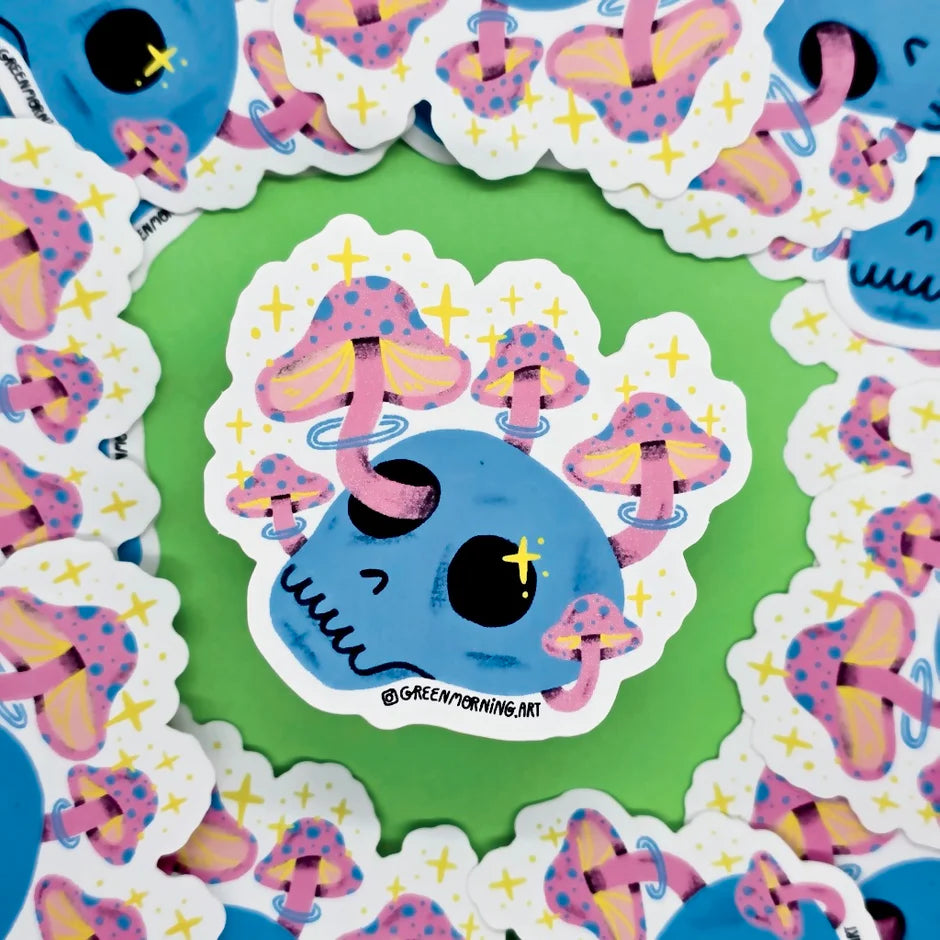Skull Sticker
