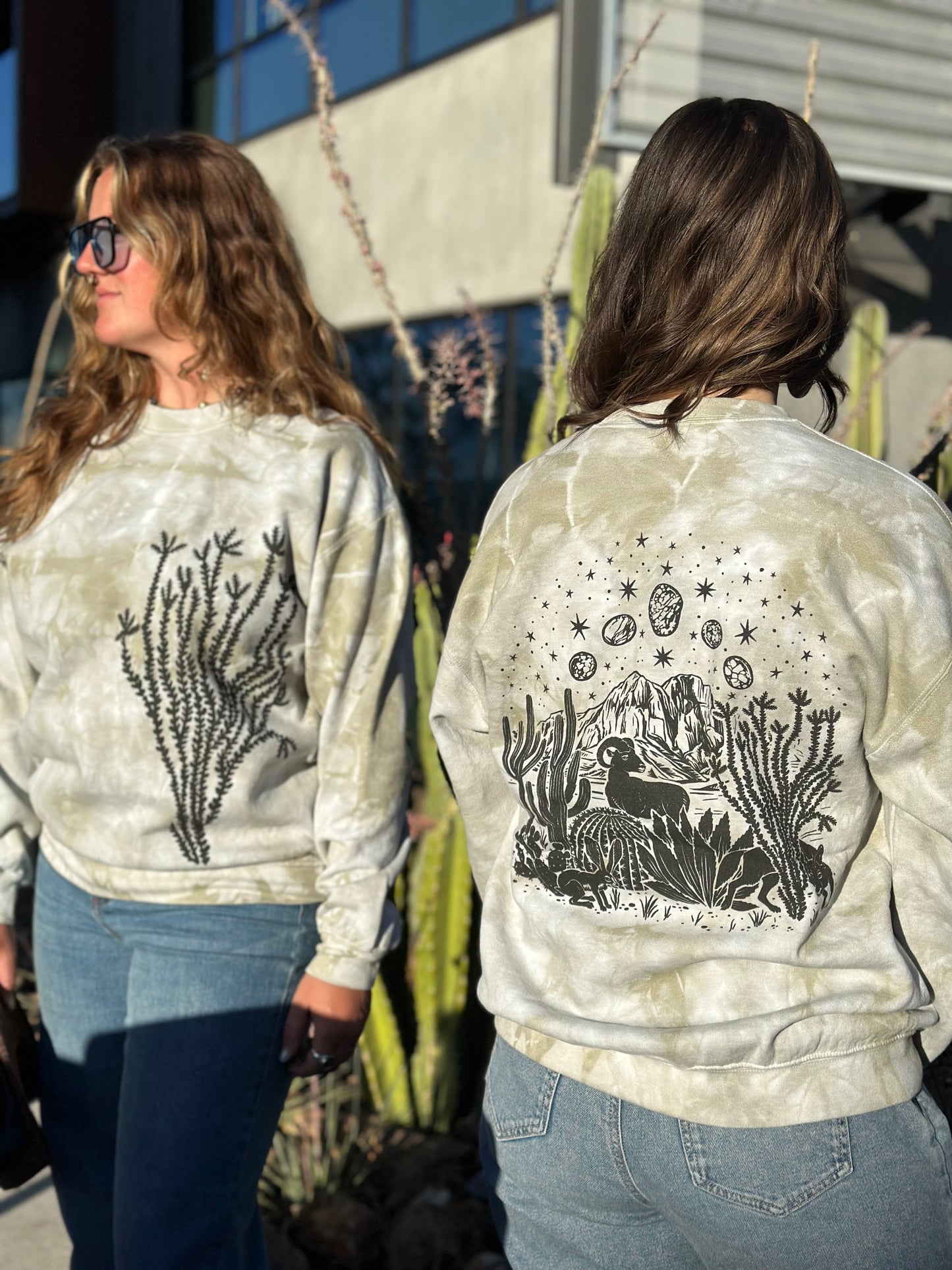 Ocotillo Desert-Scape Crewneck