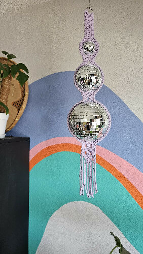 3 Tier Disco Hanger - Lilac