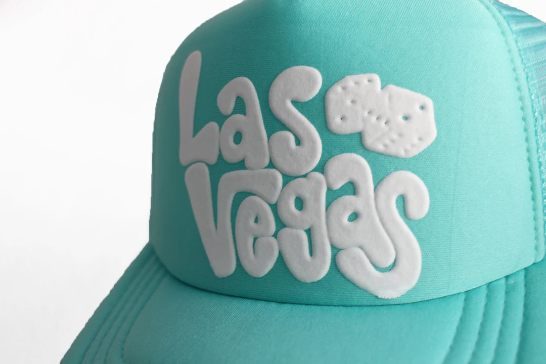 Las Vegas Puff Print Foam Trucker Hats (Adult & Kids)